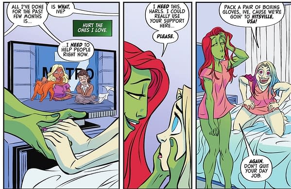 Did Harley Quinn #4 Feature First Appearance Of Poison Ivy's... Bush?