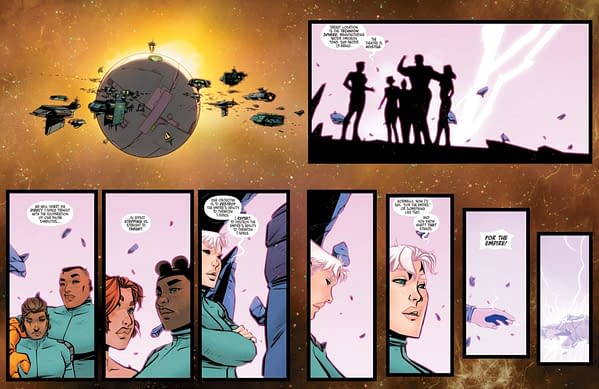 Interior preview page from The Forged #10