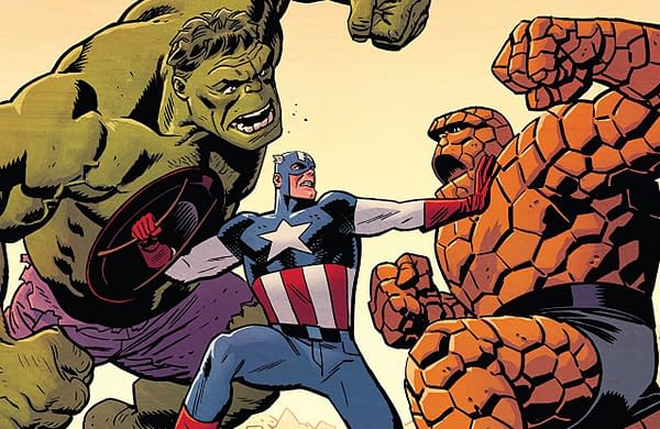 Captain America #699 cover by Chris Samnee and Matthew Wilson