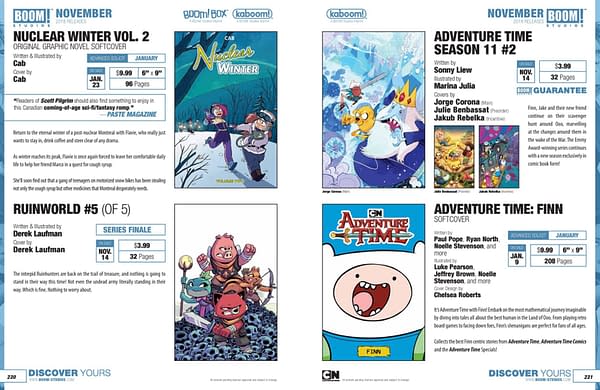 The Full Boom Studios Catalogue for November 2018 &#8211; Smooth Criminals, Firefly and