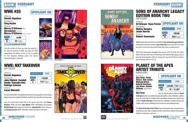 Full Boom Studios Catalog for February 2019 &#8211; With Hotel Dare for April
