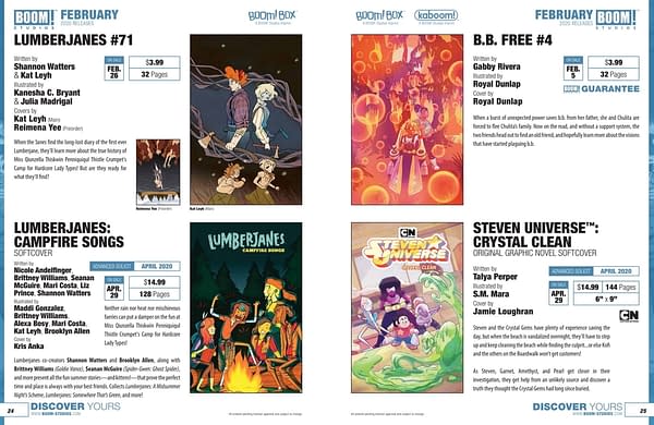 Alienated, We Served The People, Eat And Love Yourself and Wonder Pony Launch in Boom Studios February 2020 Solicitations