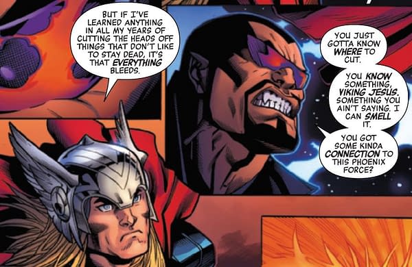 Blade's New Blasphemous Nickname For Thor (Avengers #38 Spoiler)