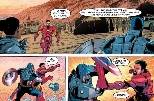 Invaders #7: Iron Man vs. Captain America... Again?! [Preview]