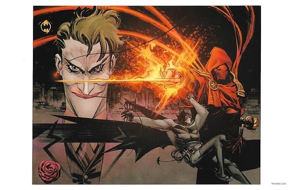 Batman Curse Of The White Knight HC Barnes & Noble Exclusive Lithograph