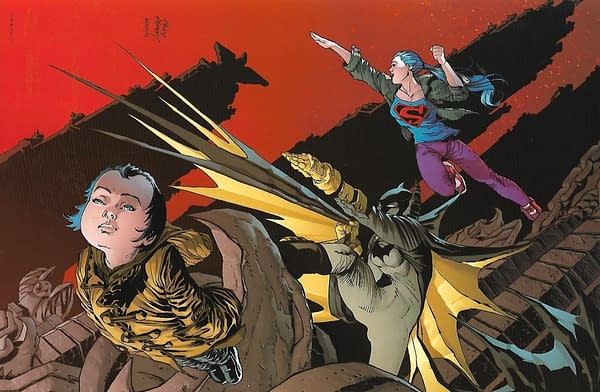 Dark Knight Returns The Golden Child HC Barnes & Noble Exclusive Lithograph