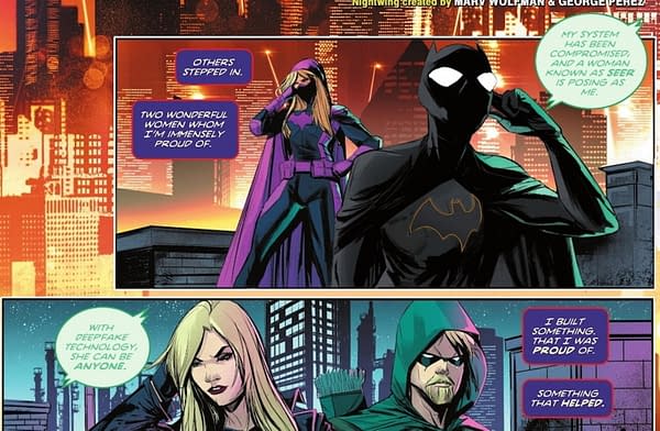 Seeing The Seer In Batman #115 and Nightwing #85 (Spoilers)