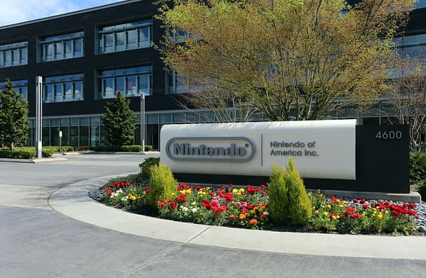 The Nintendo of America headquarters in Redmond, Washington on April 15, 2017, photo by Katherine Welles / Shutterstock.com.