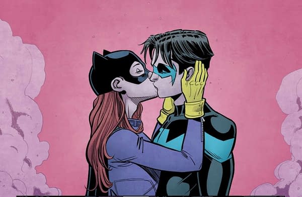 Nightwing & Batgirl Swap Clothes in The Daily LITG, 14th April, 2024