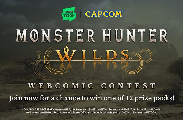 Webtoon Crosses Over With Capcom's Monsteer Hunter For New Competition