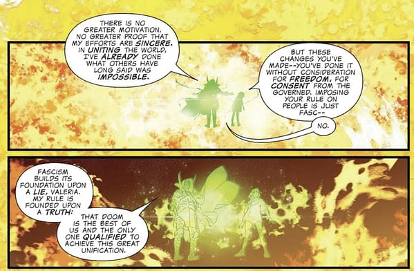 Now Doctor Doom Opens All Borders In One World Under Doom (Spoilers)