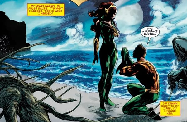 Will Aquaman Get Married to Mera Before Dan Abnett Leaves?
