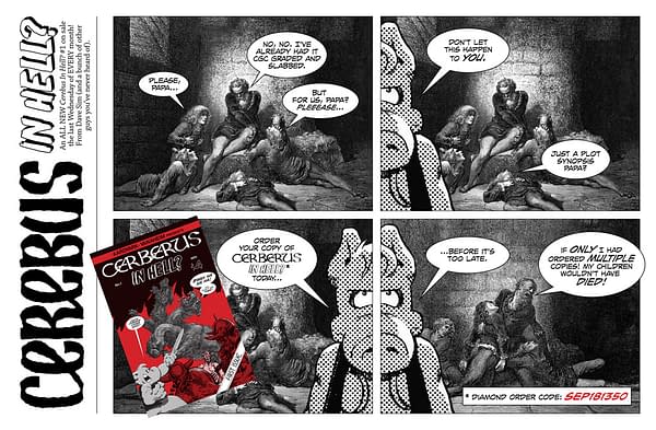 Cerberus In Hell #1 Is Not Cerebus In Hell #1, Official