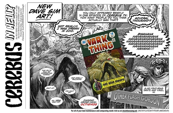 Listen to Dave Sim Sing Swamp-Vark, Badly