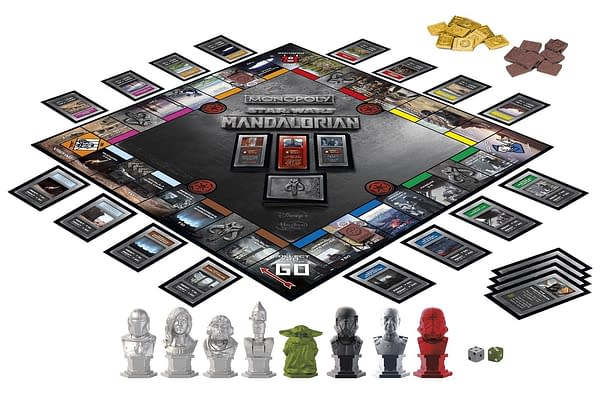 The Mandalorian Monopoly Includes Retro Stromtrooper Figure