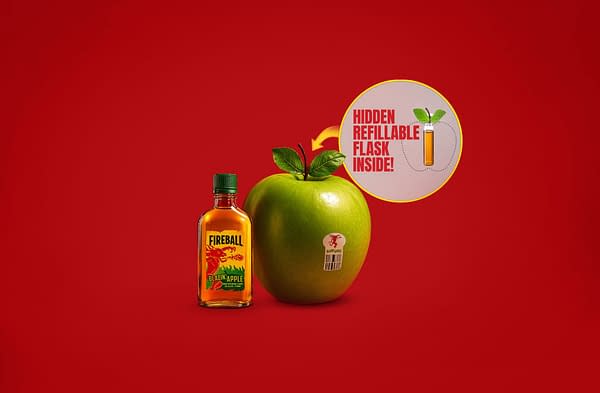 Fireball Celebrates Teacher Appreciation Week With An Apple Flask