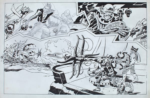 Ruby-Spears Jack Kirby Oversized Art Collection At Auction