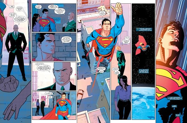 Interior preview page from Superman Treasury 2025: Hero for All #1