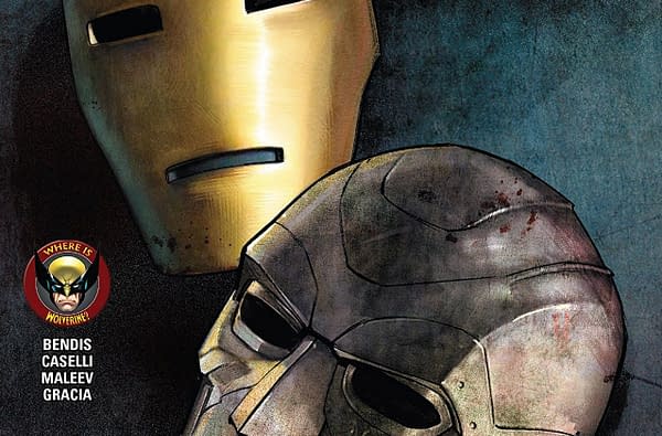 The Invincible Iron Man #598 cover by Alex Maleev