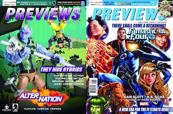 Next Week's Previews Covers: AlterNation and Fantastic Four #25