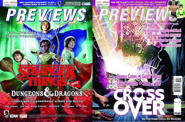 Stranger Things, D&D, Crossover on Cover of Next Week's Previews