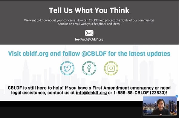 CBLDF - Defending Whistleblowers, Challenging Algorithms and Brexit?