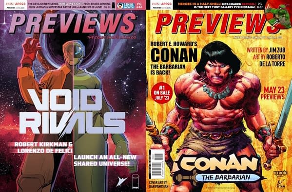 Void Rivals & Conan On Cover Of Next Week's Diamond Previews