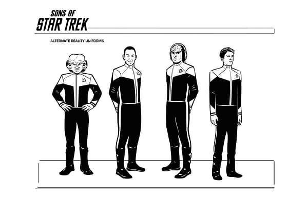 Sons Of Star Trek, The Nepo Babies Of Starfleet, Get Their Own Comic