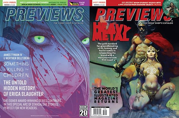 Diamond Previews Something Is Killing The Children & Heavy Metal