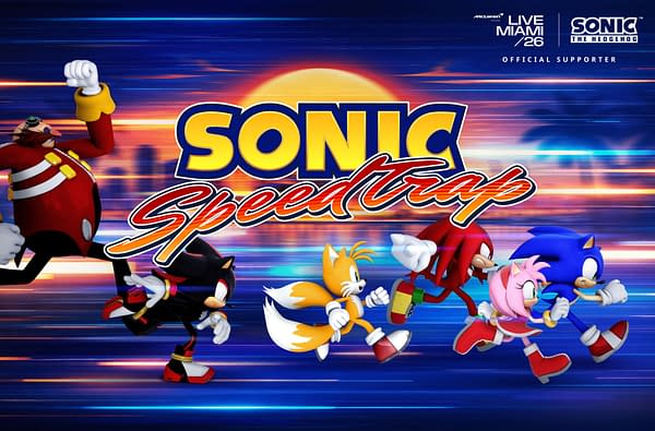 Sonic The Hedgehog Joins McLaren Racing Live in Miami This Week