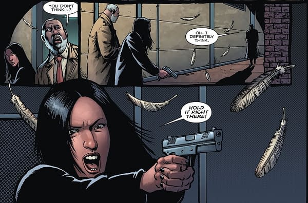 How Come The Police Have Guns In Hellblazer: Rise And Fall?