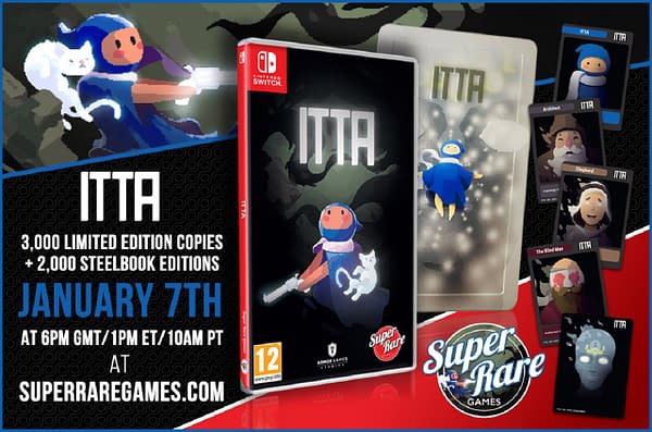 A look at the physical edition of ITTA and everything that comes with it, courtesy of Super Rare Games.