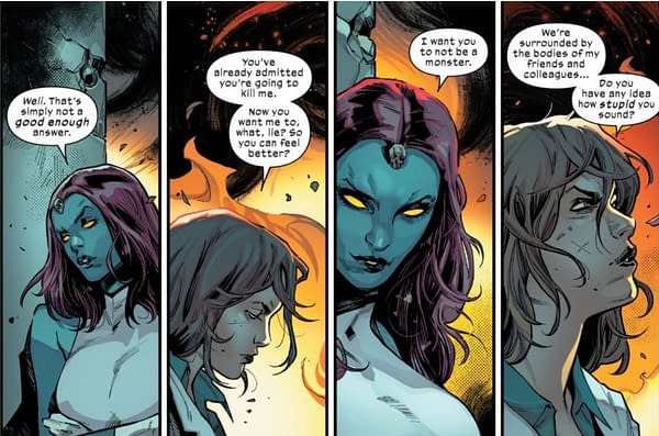 Rewriting Moira MacTaggert's Third Life In Inferno #1 (Spoilers)