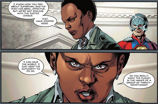 How Did Amanda Waller Get Back From Earth 3 Anyway?