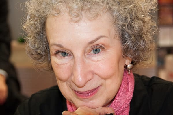 Margaret Atwood, author, at the Frankfurt Bookfair / Buchmesse Frankfurt 2009 in Frankfurt am Main, Germany