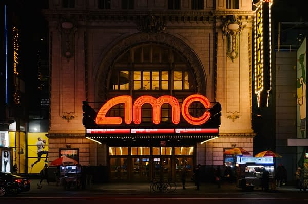 New York City, USA - Jan. 5, 2017: View of AMC Empire 25 theater on 42nd Street, in Manhattan, at night (Image: Mark Zhu / Shutterstock.com)