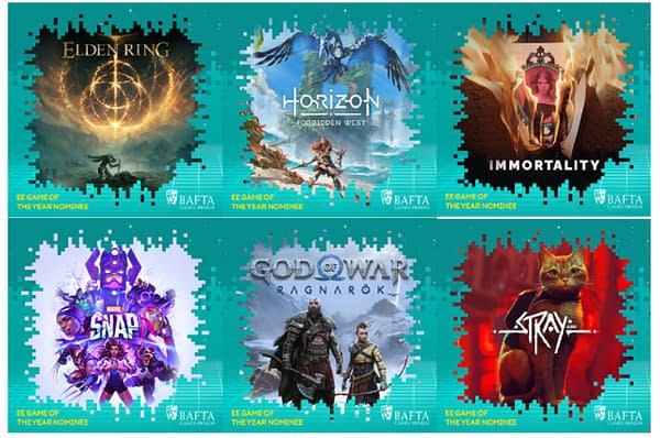 2023 BAFTA Games Awards Announces EE Game Of The Year Nominees