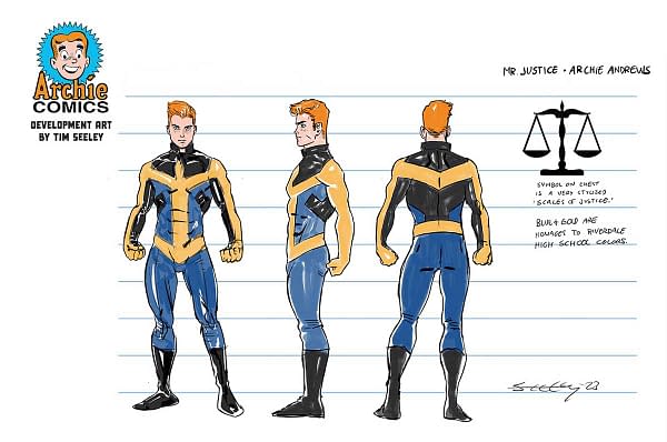 Interior preview page from Archie is Mr. Justice #4