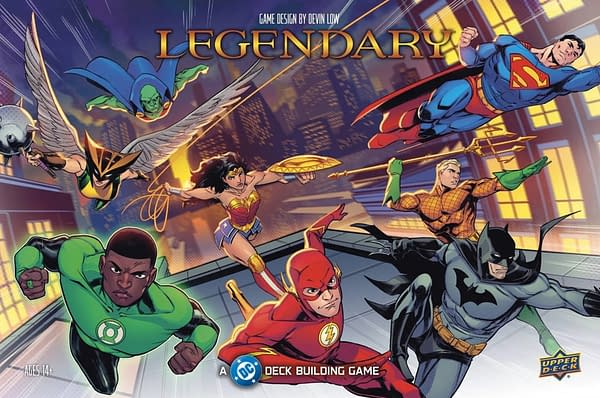 Upper Deck Announces Legendary: A DC Deck-Building Game