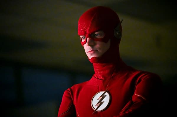Grant Gustin as The Flash, courtesy of The CW.