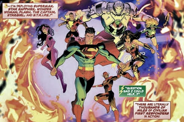 Justice League Unlimited #3 by Mark Waid and Dan Mora.