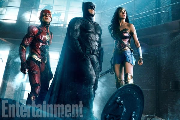 New Justice League Movie Photo Shows Flash, Wonder Woman, Batman