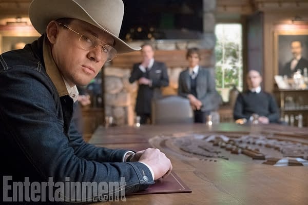 See First Look Photos From Not-A-Sequel Kingsman: The Golden Circle