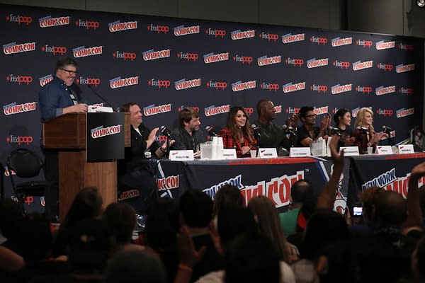 Cast of Reverie at New York Comic Con 2017