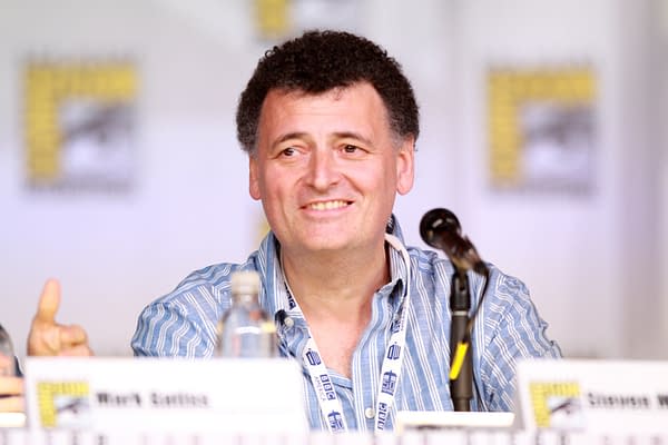 Steven Moffat at San Diego Comic-Con 2013