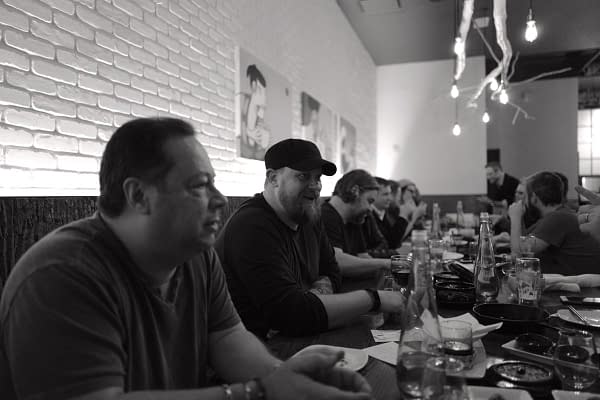 Christopher Priest at the Marvel Writers Summit&#8230; and Jonathan Hickman?