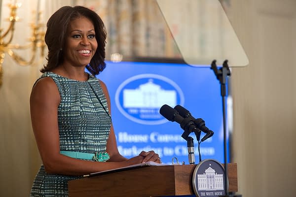 Michelle Obama Congratulates Cast and Crew of Black Panther