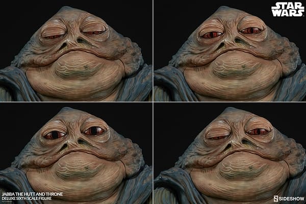 Star Wars Villain Jabba the Hutt Joins Sideshow Collectibles' Sixth Scale Figure Line