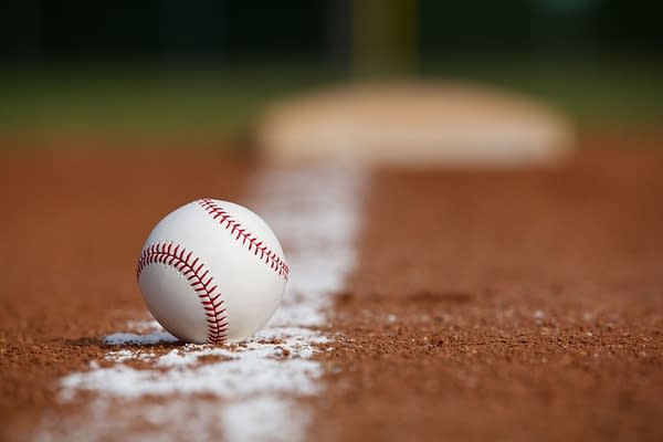 Baseball on Chalk Line -- David Lee/Shutterstock.com