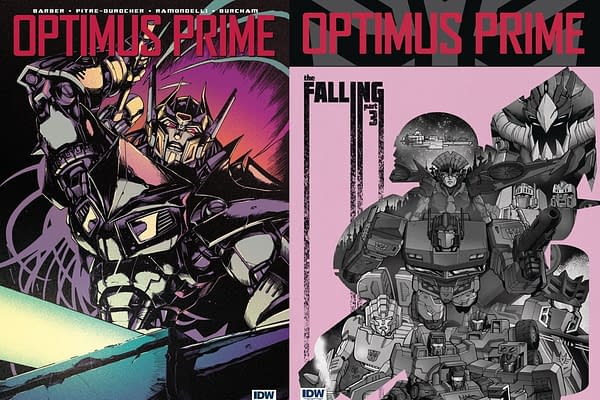 Tomorrow Comic Stores Get Optimus Prime #17 and #18 UPDATE